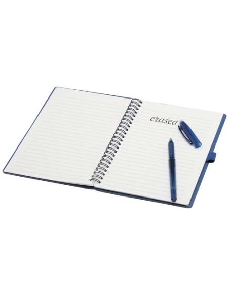 Set de libreta A5 de tapa dura y bolígrafo reutilizables (tinta negra) N55689701
