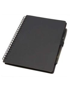 Set de libreta A5 de tapa dura y bolígrafo reutilizables (tinta negra) N55689701