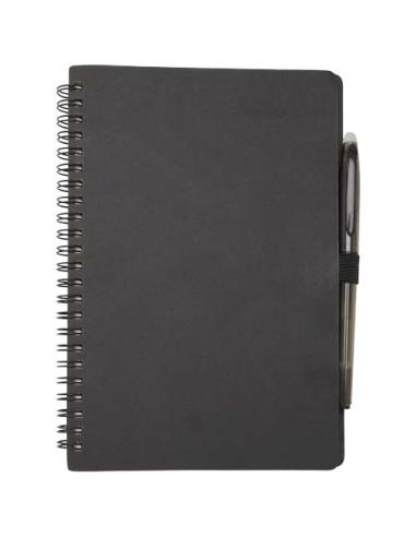 Set de libreta A5 de tapa dura y bolígrafo reutilizables (tinta negra) N09689701