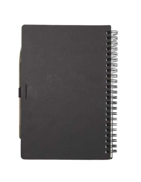Set de libreta A5 de tapa dura y bolígrafo reutilizables (tinta negra) N09689701
