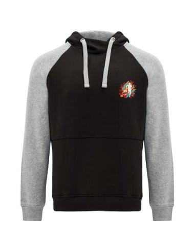 Sudadera con capucha bicolor unisex N0B88501R
