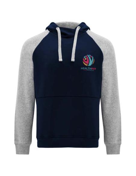 Sudadera con capucha bicolor unisex N0G88501R