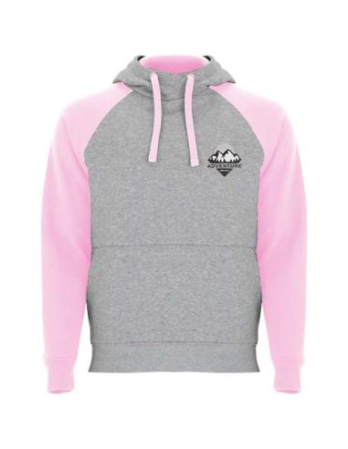 Sudadera con capucha bicolor unisex N03B8501R