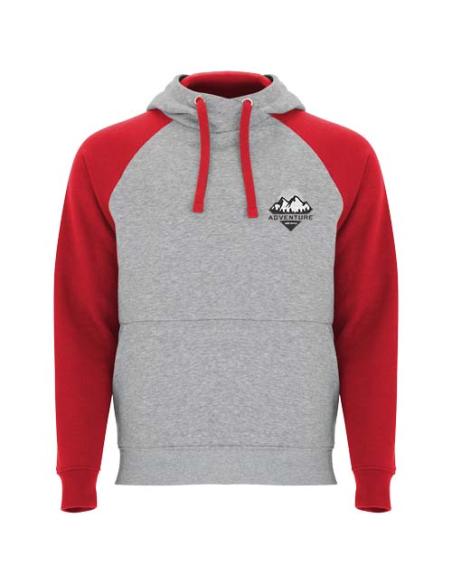 Sudadera con capucha bicolor unisex N06B8501R