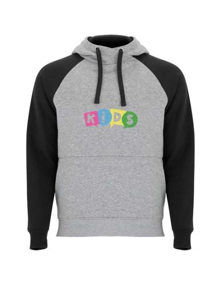 Sudadera con capucha bicolor infantil NCJ88501K