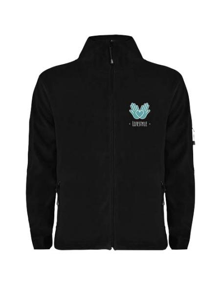 Sudadera polar con cremallera completa para hombre N1O35911R