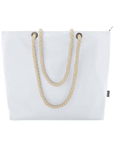 Bolsa de playa refrigeradora de material reciclado GRS con asas de cuerda 23L N10970031