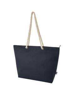 Bolsa de playa refrigeradora de material reciclado GRS con asas de cuerda 23L N10970031