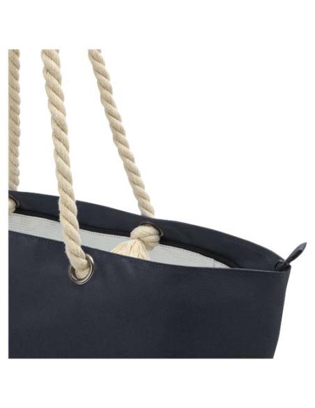 Bolsa de playa refrigeradora de material reciclado GRS con asas de cuerda 23L N55970031