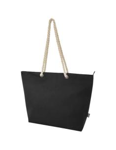 Bolsa de playa refrigeradora de material reciclado GRS con asas de cuerda 23L N10970031