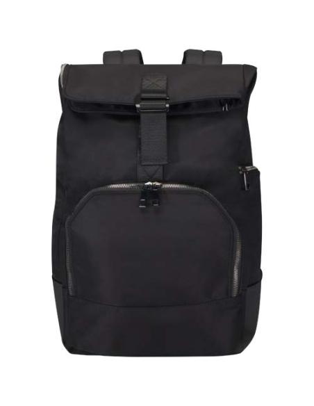Mochila para portátil de 15" enrollable de material reciclado GRS de 18 l N09880031