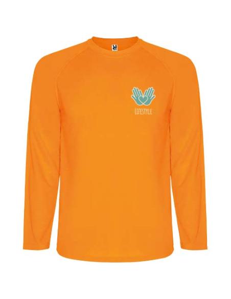 Camiseta deportiva hombre Montecarlo de manga larga N1L35140R