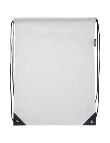 Bolsa de tela sin tejer de material reciclado GRS con cordón de 5 l N10080031