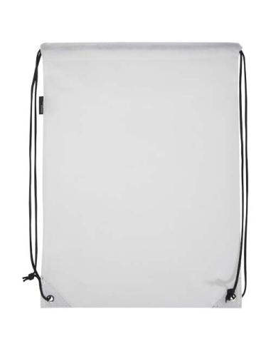 Bolsa de tela sin tejer de material reciclado GRS con cordón de 5 l N10080031