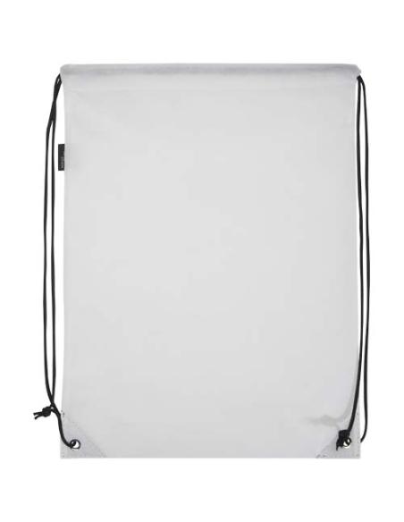 Bolsa de tela sin tejer de material reciclado GRS con cordón de 5 l N10080031