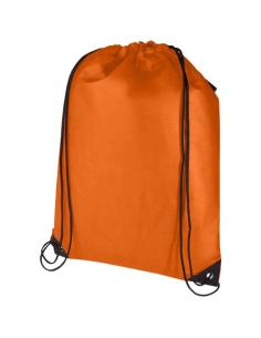 Bolsa de tela sin tejer de material reciclado GRS con cordón de 5 l N10080031