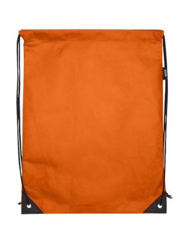 Bolsa de tela sin tejer de material reciclado GRS con cordón de 5 l N13080031