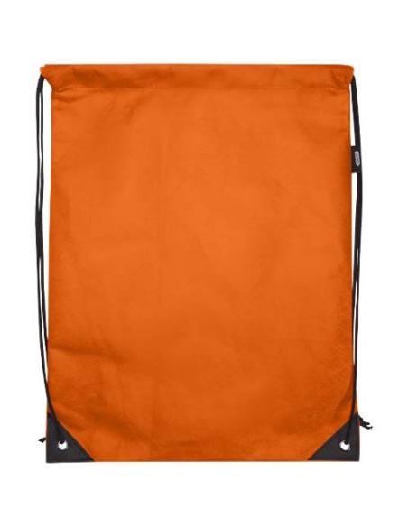 Bolsa de tela sin tejer de material reciclado GRS con cordón de 5 l N13080031