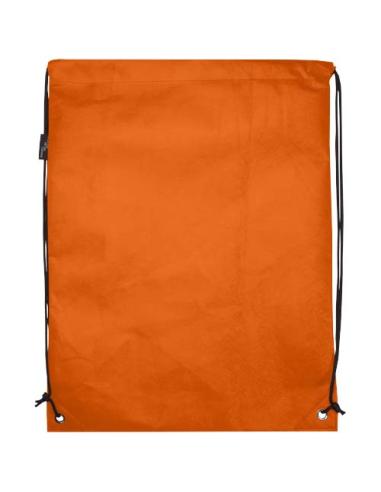 Bolsa de tela sin tejer de material reciclado GRS con cordón de 5 l N13080031