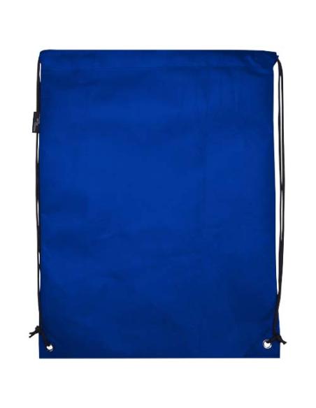 Bolsa de tela sin tejer de material reciclado GRS con cordón de 5 l N35080031