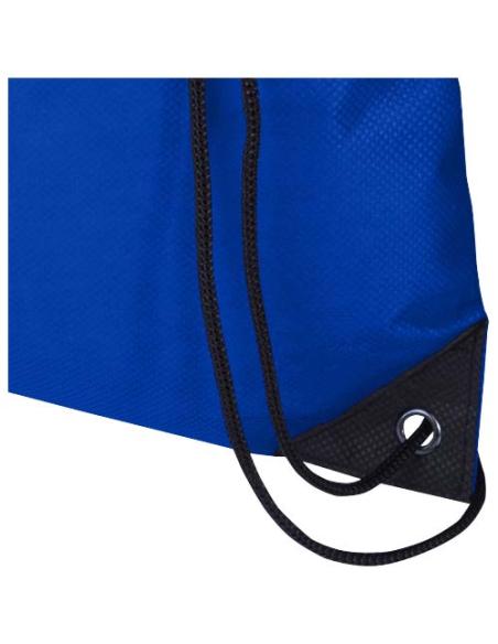 Bolsa de tela sin tejer de material reciclado GRS con cordón de 5 l N35080031