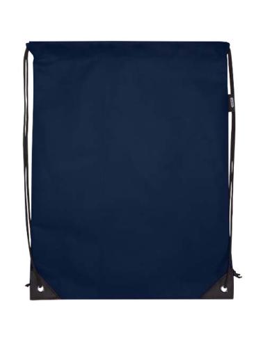 Bolsa de tela sin tejer de material reciclado GRS con cordón de 5 l N55080031