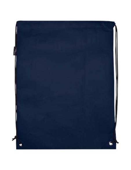 Bolsa de tela sin tejer de material reciclado GRS con cordón de 5 l N55080031