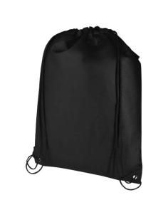 Bolsa de tela sin tejer de material reciclado GRS con cordón de 5 l N10080031