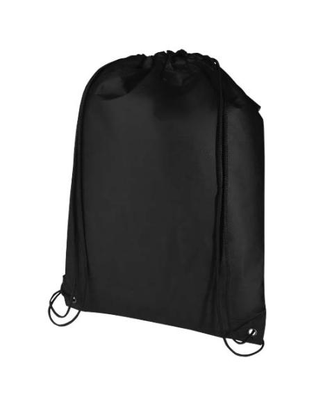 Bolsa de tela sin tejer de material reciclado GRS con cordón de 5 l N09080031