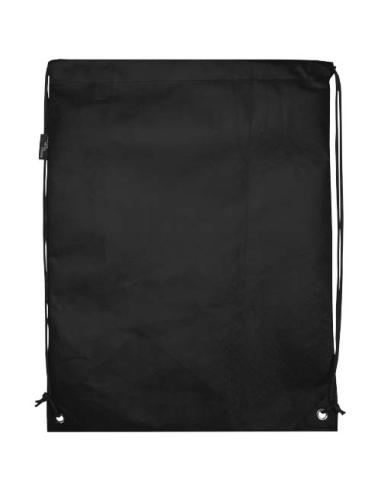 Bolsa de tela sin tejer de material reciclado GRS con cordón de 5 l N09080031