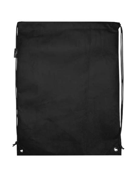 Bolsa de tela sin tejer de material reciclado GRS con cordón de 5 l N09080031