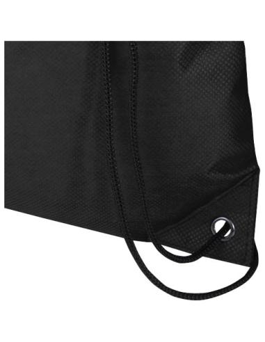 Bolsa de tela sin tejer de material reciclado GRS con cordón de 5 l N09080031