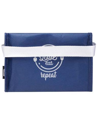 Bolsa isotérmica para 6 latas no tejida de material reciclado GRS de 4 l N35280031