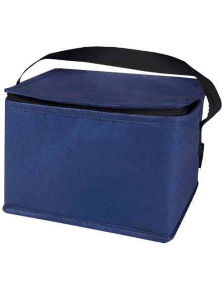 Bolsa isotérmica para 6 latas no tejida de material reciclado GRS de 4 l N35280031