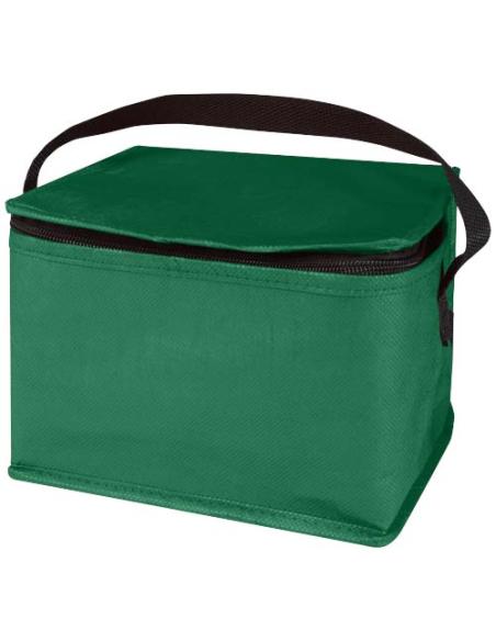 Bolsa isotérmica para 6 latas no tejida de material reciclado GRS de 4 l N16280031