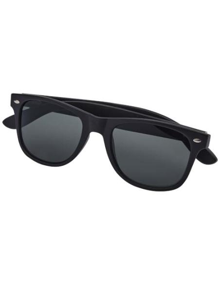 Gafas de sol de bambú con revestimiento en negro N09450721