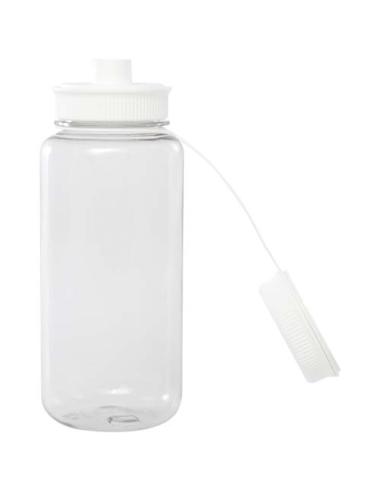 Botella deportiva de RPET con certificado RCS, de 900 ml y con tapa multifunción N10738001