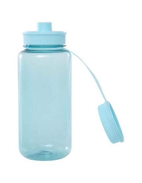 Botella deportiva de RPET con certificado RCS, de 900 ml y con tapa multifunción N15738001