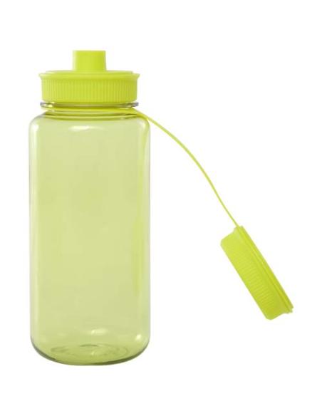 Botella deportiva de RPET con certificado RCS, de 900 ml y con tapa multifunción N36738001