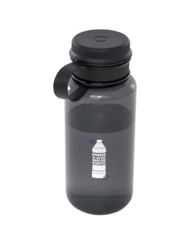 Botella deportiva de RPET con certificado RCS, de 900 ml y con tapa multifunción N09738001