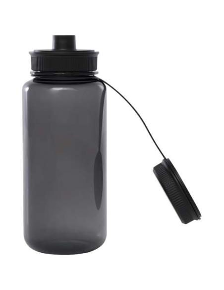 Botella deportiva de RPET con certificado RCS, de 900 ml y con tapa multifunción N09738001
