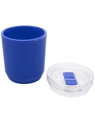 Vaso de doble pared de plástico reciclado de 180 ml N25258001