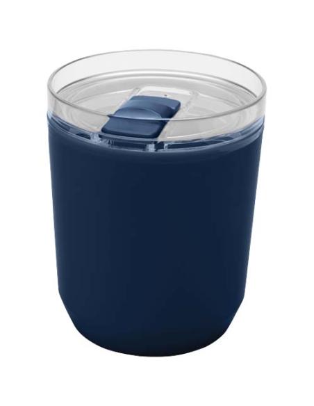 Vaso de doble pared de plástico reciclado de 180 ml N55258001