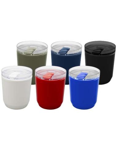 Vaso de doble pared de plástico reciclado de 180 ml N55258001