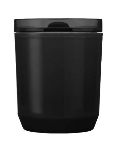 Vaso de doble pared de plástico reciclado de 180 ml N09258001