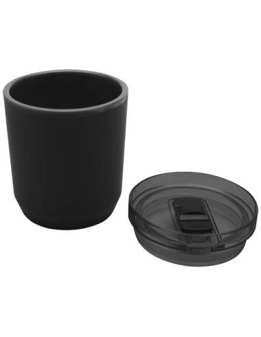 Vaso de doble pared de plástico reciclado de 180 ml N09258001