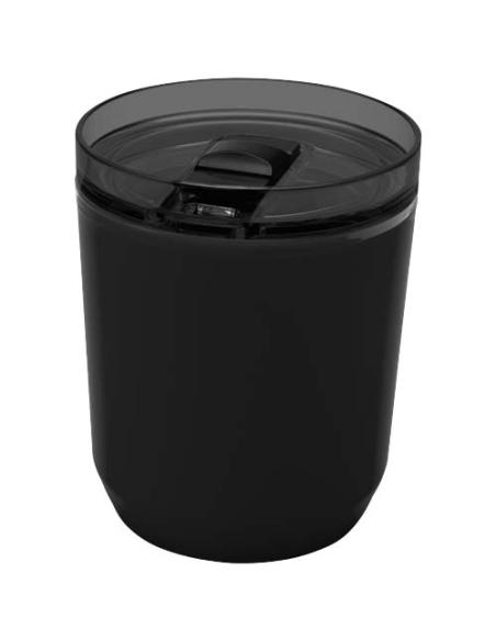 Vaso de doble pared de plástico reciclado de 180 ml N09258001