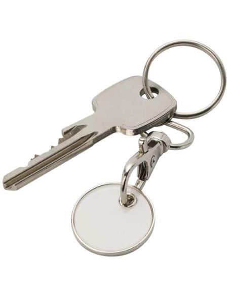 Llavero con moneda para carrito N10295401