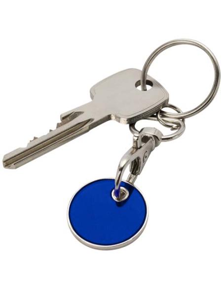 Llavero con moneda para carrito N25295401