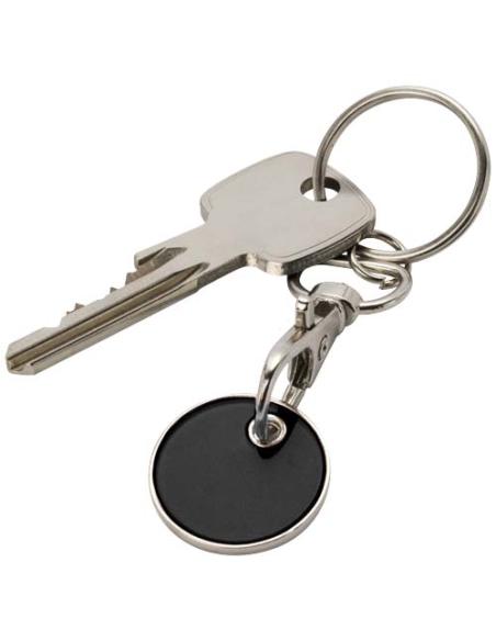 Llavero con moneda para carrito N09295401